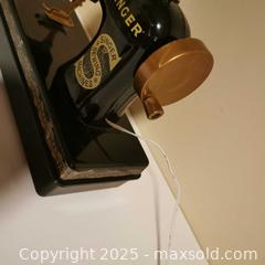 MaxSold Auction: Toy Singer Sewing Machine Untested - Grimsby (Ontario, Canada) SELLER MANAGED Reseller Online Auction - Mountview Avenue