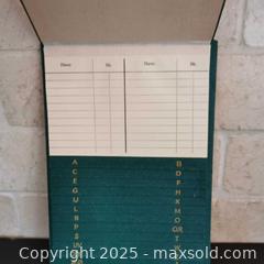 MaxSold Auction: Vintage Danish Personal Phone Book  - Grimsby (Ontario, Canada) SELLER MANAGED Reseller Online Auction - Mountview Avenue