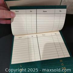 MaxSold Auction: Vintage Danish Personal Phone Book  - Grimsby (Ontario, Canada) SELLER MANAGED Reseller Online Auction - Mountview Avenue