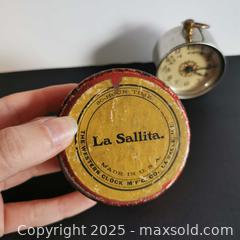 MaxSold Auction: Vintage La Sallita Alarm Clock Westclox - Grimsby (Ontario, Canada) SELLER MANAGED Reseller Online Auction - Mountview Avenue