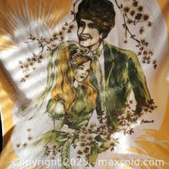 MaxSold Auction: Vintage Wedding Towel Made in Italy - Grimsby (Ontario, Canada) SELLER MANAGED Reseller Online Auction - Mountview Avenue