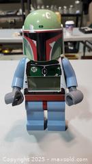 MaxSold Auction: LEGO Boba Fett Giant Minifigure Alarm Clock / Display Figure - London (Ontario, Canada) SELLER MANAGED Downsizing Online Auction - Brock Street