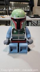 MaxSold Auction: LEGO Boba Fett Giant Minifigure Alarm Clock / Display Figure - London (Ontario, Canada) SELLER MANAGED Downsizing Online Auction - Brock Street