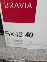 MaxSold Auction: Sony 40-inch Full HD LCD TV Model BX42/40 - London (Ontario, Canada) SELLER MANAGED Downsizing Online Auction - Brock Street