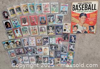 MaxSold Auction: Sports Card Lot w/ 1950 Baseball Magazine Mostly Baseball Mickey Mantle, Aaron Judge  - South Heidelberg Township (Pennsylvania, USA) SELLER MANAGED Downsizing Online Auction - North Galen Hall Road