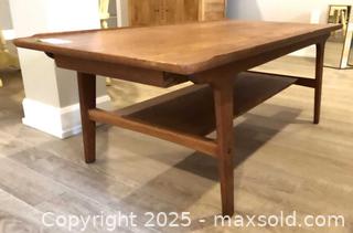 MaxSold Auction: Mid-Century Danish Modern Teak Coffee Table B - Ottawa (Ontario, Canada) PARTNER MANAGED Downsizing Online Auction - Coast Circle
