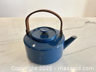 MaxSold Auction: Copco Michael Lax Blue Kettle - Toronto (Ontario, Canada) SELLER MANAGED Downsizing Online Auction - Macdonell Avenue