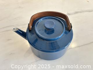MaxSold Auction: Copco Michael Lax Blue Kettle - Toronto (Ontario, Canada) SELLER MANAGED Downsizing Online Auction - Macdonell Avenue