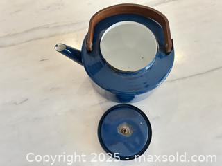 MaxSold Auction: Copco Michael Lax Blue Kettle - Toronto (Ontario, Canada) SELLER MANAGED Downsizing Online Auction - Macdonell Avenue