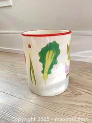 MaxSold Auction: Ceramic jar from Crate &#38; Barrel - Toronto (Ontario, Canada) SELLER MANAGED Estate Sale Online Auction - Tweedsmuir Avenue (CONDO)