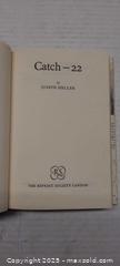 MaxSold Auction: Catch-22 by Joseph Heller — 1963 Reprint Society Hardcover - Toronto (Ontario, Canada) PARTNER MANAGED Reseller Online Auction - Queen Street West
