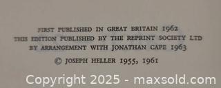 MaxSold Auction: Catch-22 by Joseph Heller — 1963 Reprint Society Hardcover - Toronto (Ontario, Canada) PARTNER MANAGED Reseller Online Auction - Queen Street West