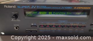 MaxSold Auction: Roland Super JV-1080 Rackmount Voice Synthesizer Unit - Toronto (Ontario, Canada) PARTNER MANAGED Reseller Online Auction - Queen Street West