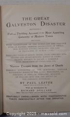 MaxSold Auction: Vintage hardcover book THE GREAT GALVESTON DISASTER by Paul Lester (1900) - Toronto (Ontario, Canada) PARTNER MANAGED Reseller Online Auction - Queen Street West