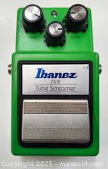 MaxSold Auction: Vintage IBANEZ TS9 Tube Screamer - Toronto (Ontario, Canada) PARTNER MANAGED Reseller Online Auction - Queen Street West