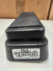 MaxSold Auction: Vintage JIMI HENDRIX guitar effect pedal - Toronto (Ontario, Canada) PARTNER MANAGED Reseller Online Auction - Queen Street West