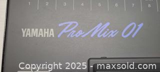 MaxSold Auction: YAMAHA Pro Mix 01 Audio Mixer - Toronto (Ontario, Canada) PARTNER MANAGED Reseller Online Auction - Queen Street West