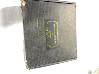 MaxSold Auction: Cocktail / Barware Kit (Boxed) — Dark Gray with Gold Label - Toronto (Ontario, Canada) SELLER MANAGED Downsizing Online Auction - Duncan Mills Road (STORAGE)