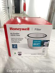 MaxSold Auction: Honeywell HEPA Replacement Filter J (Filter J) - 1 Boxed Filter - Toronto (Ontario, Canada) SELLER MANAGED Downsizing Online Auction - Duncan Mills Road (STORAGE)