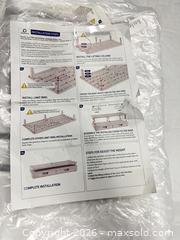 MaxSold Auction: Off-White Plastic Computer Riser/Stand - Toronto (Ontario, Canada) SELLER MANAGED Downsizing Online Auction - Duncan Mills Road (STORAGE)