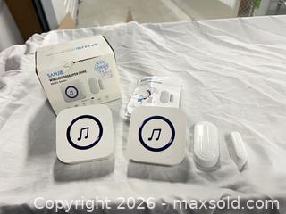 MaxSold Auction: SANJIE MC01 Wireless Door Chime & Door Sensor Kit - Toronto (Ontario, Canada) SELLER MANAGED Downsizing Online Auction - Duncan Mills Road (STORAGE)