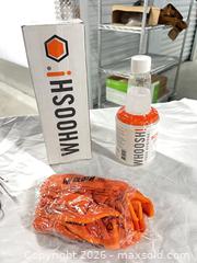 MaxSold Auction: Whoosh! Screen Cleaner Solution with Microfiber Cloth, Approx. 4 oz - Toronto (Ontario, Canada) SELLER MANAGED Downsizing Online Auction - Duncan Mills Road (STORAGE)