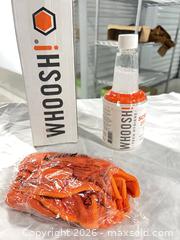 MaxSold Auction: Whoosh! Screen Cleaner Solution with Microfiber Cloth, Approx. 4 oz - Toronto (Ontario, Canada) SELLER MANAGED Downsizing Online Auction - Duncan Mills Road (STORAGE)