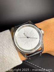 MaxSold Auction: SILVER MAPLE LEAF: Men&#39;s Real Silver Coin Wristwatch  - Victoria (British Columbia, Canada) PARTNER MANAGED Estate Sale Online Auction PART 3 - Bay Street