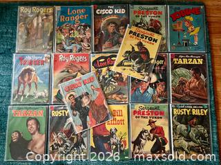 MaxSold Auction: 1950s Vintage Comic Book Lot - Wild West, Various  - Stoughton (Massachusetts, USA) SELLER MANAGED Downsizing Online Auction - West Street