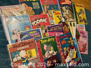 MaxSold Auction: Comic Book Lot - Varied, Vintage Cartoon Titles and More  - Stoughton (Massachusetts, USA) SELLER MANAGED Downsizing Online Auction - West Street