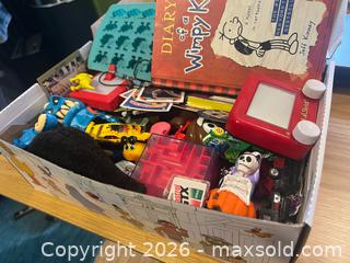 MaxSold Auction: Knick Knack Junk Drawer Toy Grab Bag Lot  - Stoughton (Massachusetts, USA) SELLER MANAGED Downsizing Online Auction - West Street