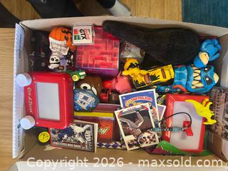 MaxSold Auction: Knick Knack Junk Drawer Toy Grab Bag Lot  - Stoughton (Massachusetts, USA) SELLER MANAGED Downsizing Online Auction - West Street