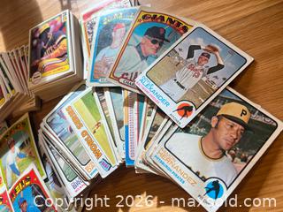 MaxSold Auction: Lot of 1970s Vintage MLB Baseball Cards and ‘82 - Stoughton (Massachusetts, USA) SELLER MANAGED Downsizing Online Auction - West Street