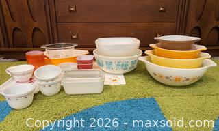 MaxSold Auction: Pyrex / Fire King - Stoughton (Massachusetts, USA) SELLER MANAGED Downsizing Online Auction - West Street