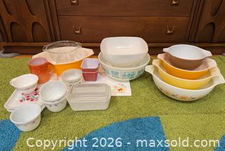 MaxSold Auction: Pyrex / Fire King - Stoughton (Massachusetts, USA) SELLER MANAGED Downsizing Online Auction - West Street