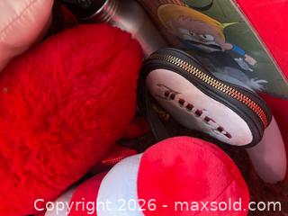 MaxSold Auction: Red Bin Mystery Stuff Flea Market Lot  - Stoughton (Massachusetts, USA) SELLER MANAGED Downsizing Online Auction - West Street