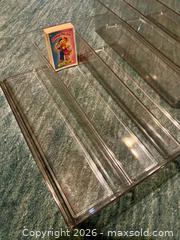 MaxSold Auction: Sorting Display Trays Case for Baseball Trading Cards or Storage Use (no cards) - Stoughton (Massachusetts, USA) SELLER MANAGED Downsizing Online Auction - West Street