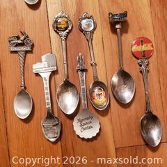 MaxSold Auction: Souvenir Spoon & Display Lot - Stoughton (Massachusetts, USA) SELLER MANAGED Downsizing Online Auction - West Street