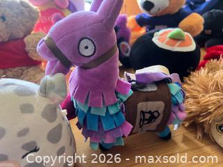 MaxSold Auction: Stuffed Toy Lot- Some New- Fortnite, Squishmallows, Teddy Bear  - Stoughton (Massachusetts, USA) SELLER MANAGED Downsizing Online Auction - West Street