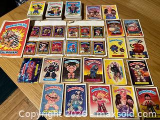 MaxSold Auction: Vintage 80s Garbage Pail Kids Cards lot - Topps  - Stoughton (Massachusetts, USA) SELLER MANAGED Downsizing Online Auction - West Street