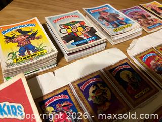 MaxSold Auction: Vintage 80s Garbage Pail Kids Cards lot - Topps  - Stoughton (Massachusetts, USA) SELLER MANAGED Downsizing Online Auction - West Street