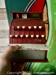 MaxSold Auction: Vintage Cash Register Toy With Opening Drawer  - Stoughton (Massachusetts, USA) SELLER MANAGED Downsizing Online Auction - West Street