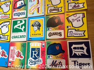 MaxSold Auction: Vintage Fleer Baseball Card Early 80s Stickers  - Stoughton (Massachusetts, USA) SELLER MANAGED Downsizing Online Auction - West Street