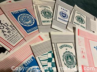 MaxSold Auction: Vintage Ivy League College Book Covers Ephemera  - Stoughton (Massachusetts, USA) SELLER MANAGED Downsizing Online Auction - West Street
