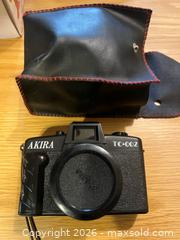 MaxSold Auction: Vintage Japanese Akira 50mm Series Photography Camera - Stoughton (Massachusetts, USA) SELLER MANAGED Downsizing Online Auction - West Street