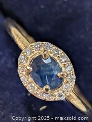 MaxSold Auction: Certified 10K(2.02g)Sapphire(0.40ct) - Toronto (Ontario, Canada) PARTNER MANAGED Downsizing Online Auction - Queen Street East