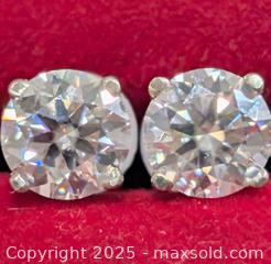 MaxSold Auction: Certified 14K(0.90g) Moissanite(1.5ct) - Toronto (Ontario, Canada) PARTNER MANAGED Downsizing Online Auction - Queen Street East