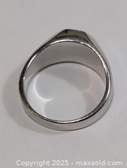 MaxSold Auction: Silver(9.51g)Black Diamond Ring,size 10 - Toronto (Ontario, Canada) PARTNER MANAGED Downsizing Online Auction - Queen Street East