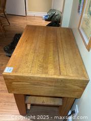 MaxSold Auction: Butcher Block Table C - Greater Napanee (Ontario, Canada) PARTNER MANAGED Estate Sale Online Auction - River Road