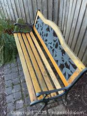 MaxSold Auction: Cast Iron And Wood Bench B - Greater Napanee (Ontario, Canada) PARTNER MANAGED Estate Sale Online Auction - River Road